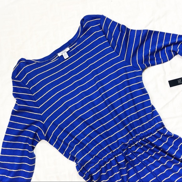 NWT Charter Club striped dress, Size XL - Picture 2 of 8